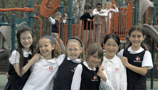 Girls at the playground